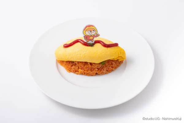 Fluffy Omurice — with Kone Nezumi and Ketchup