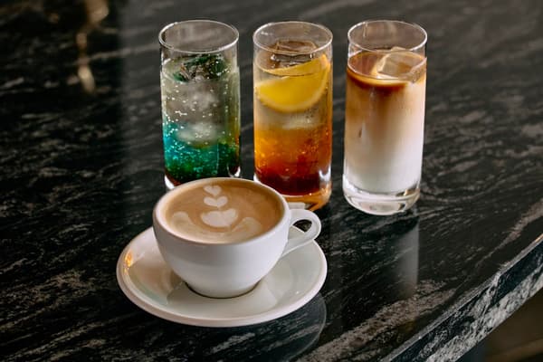 Café drink menu