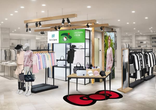 Sanrio Sports pop-up store