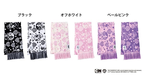 Knit Scarf featuring The Powerpuff Girls