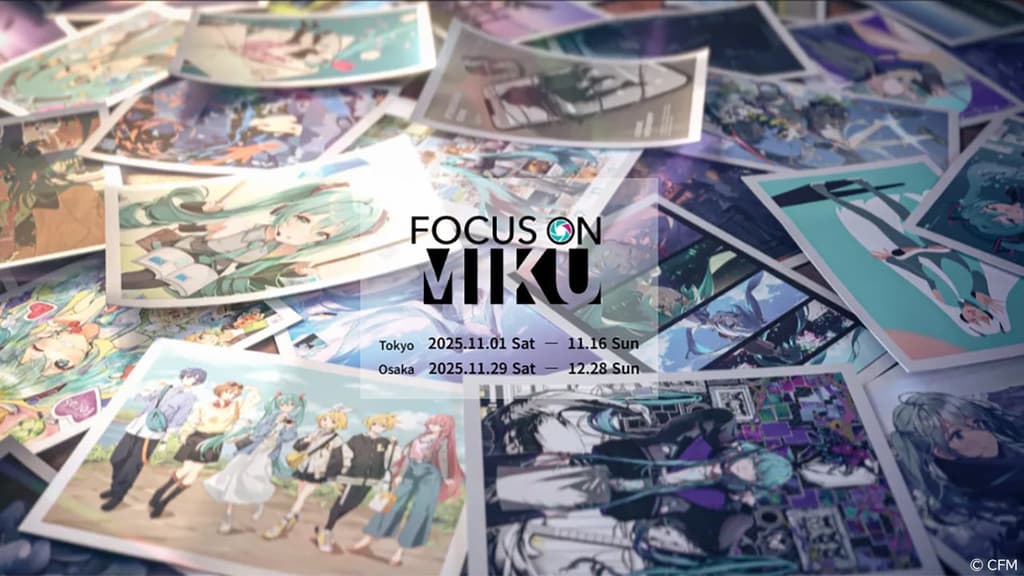 Pameran Ilustrasi Hatsune Miku FOCUS ON MIKU Dibuka di Tokyo dan Osaka