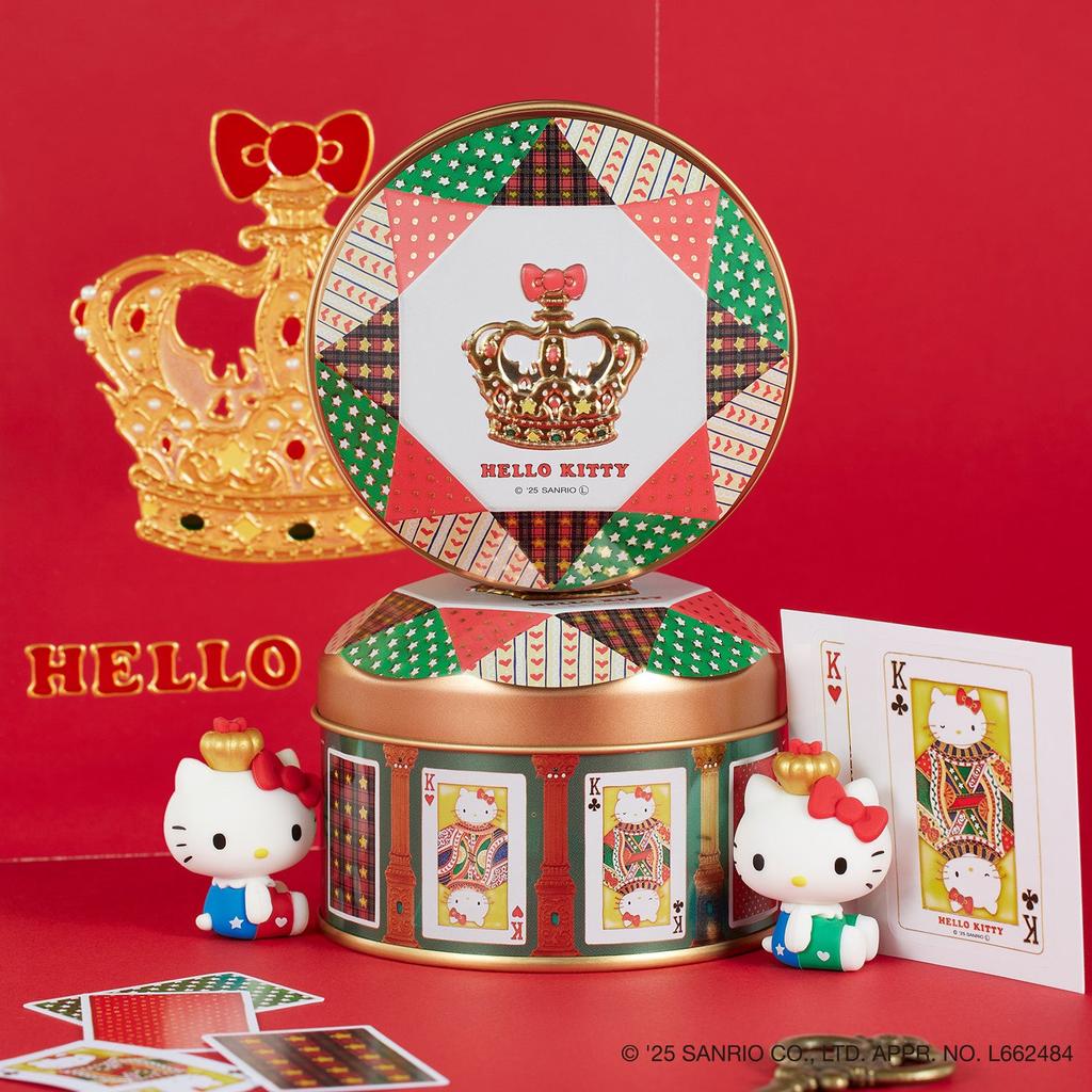 Comes with a Crown Hello Kitty Figure! "Hello Kitty Trump Tin" to Be Released in Advance at Isetan Shinjuku