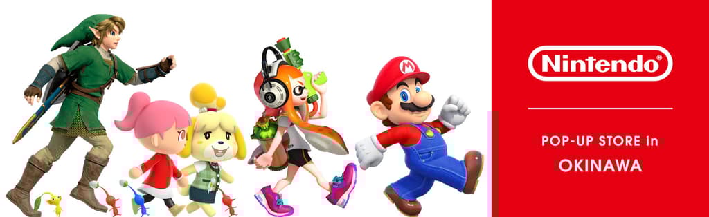 Nintendo POP-UP STORE Opens at PARCO CITY Okinawa for Limited Time