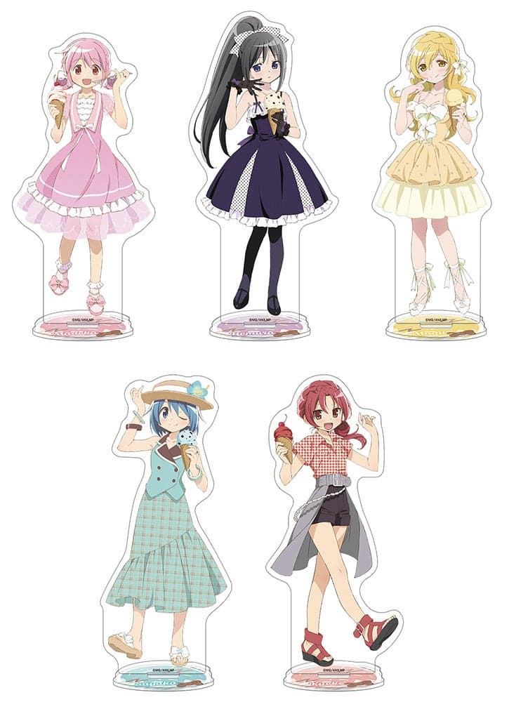 全新《魔法少女小圓》冰淇淋主題商品於 Animate 上市，五位魔法少女全員登場