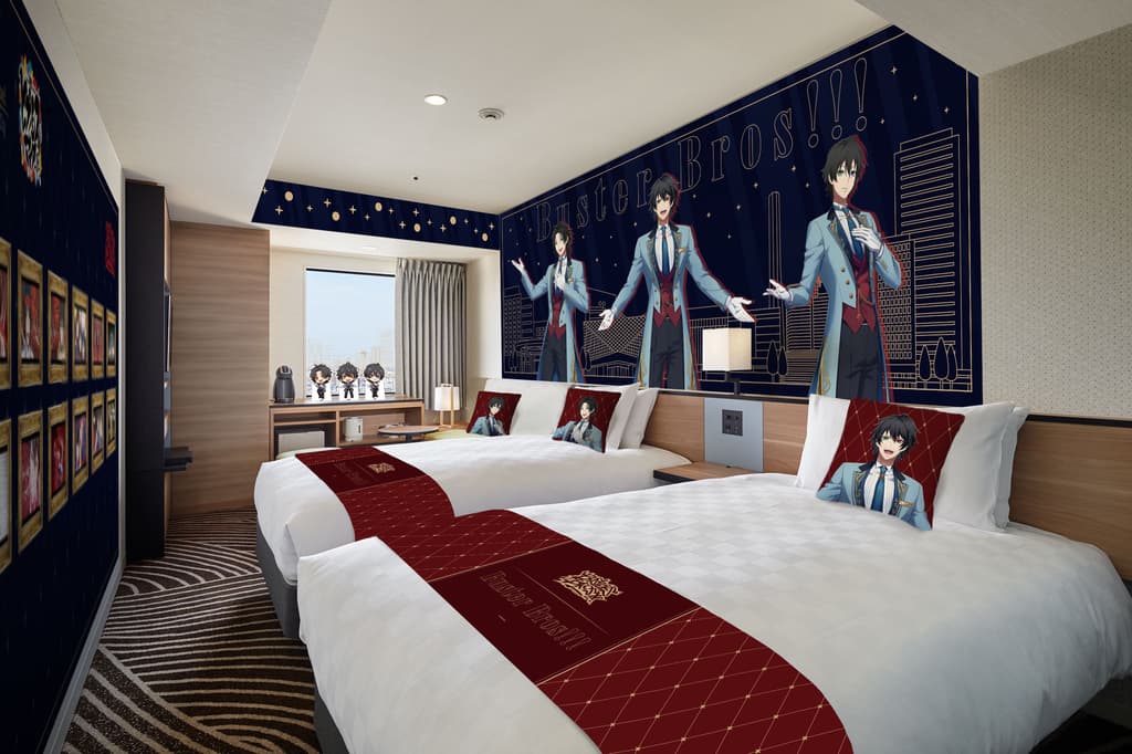 Sunshine City Prince Hotel Luncurkan Kamar Kolaborasi Hypnosis Mic - Division Rap Battle