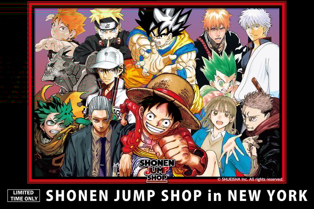 SHONEN JUMP SHOP Buka Pop-Up Terbatas Waktu di New York Mulai 21 November 2025