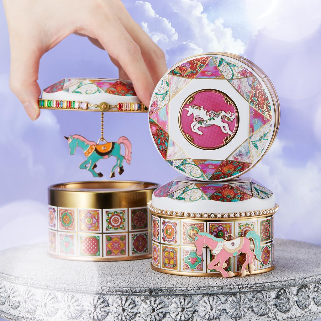 Unicorn Can with Miniature Tiles - Limited Preview Sale at Daimaru Tokyo Store