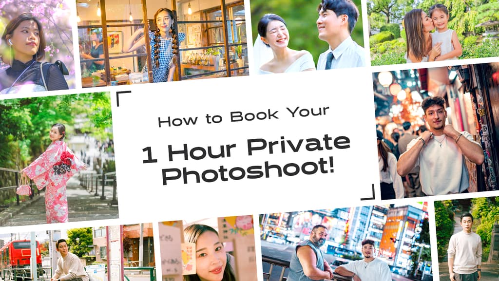 How to Book Your 1 Hour Private Photoshoot