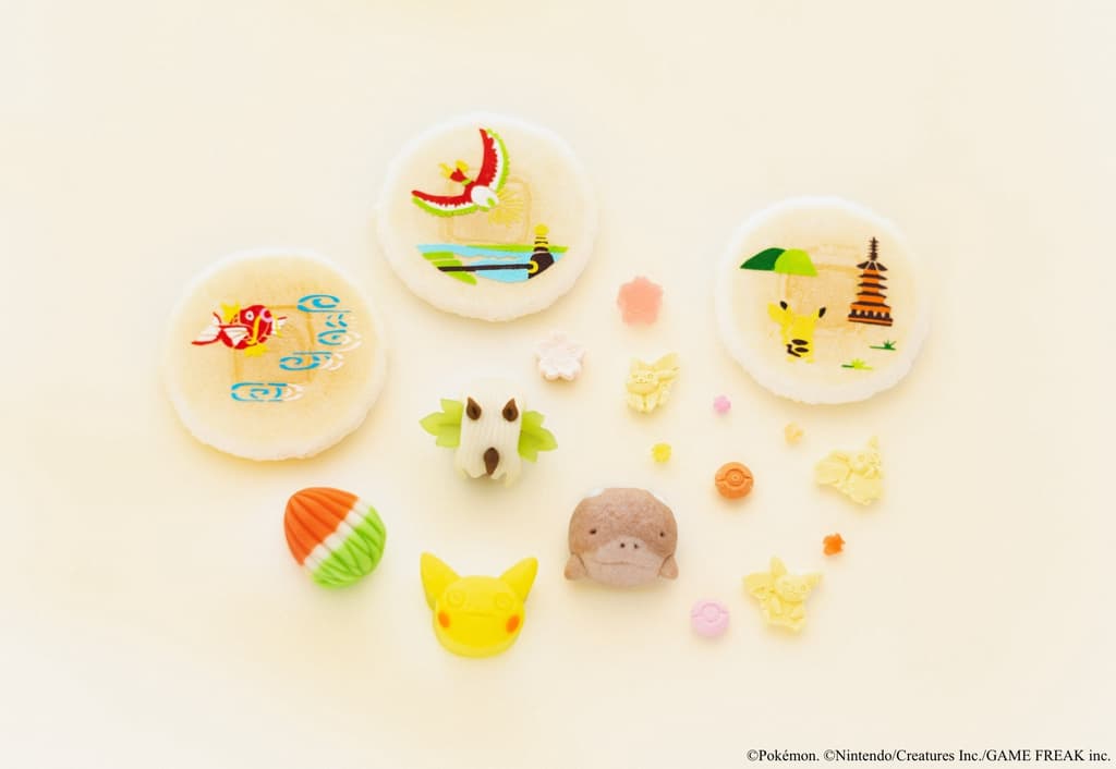 Pokémon-Themed Kyoto Sweets Launch at Shichijo Kansyundo