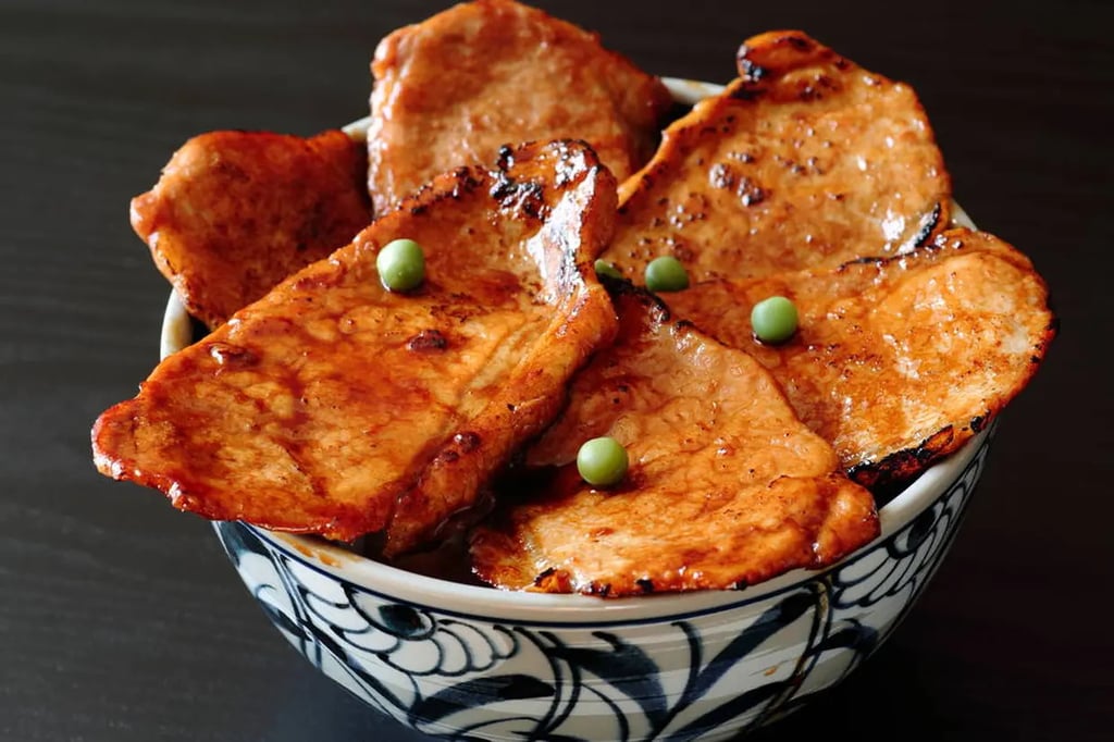Butadon: Pork Rice Bowl – Obihiro City Hokkaido Local Dish