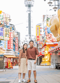 Sesión de fotos privada en la Torre Tsutenkaku - Thumbnail 1