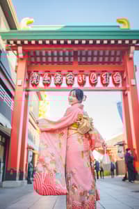 Sesión de fotos privada de 1 hora en Tokio - Templo Senso-ji Asakusa - Thumbnail 2