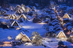 名古屋出發：白川鄉點燈＆高山老街一日遊（不含展望台）