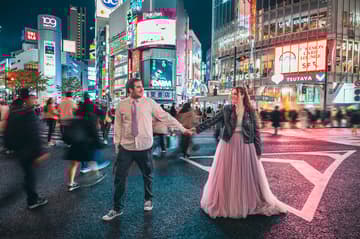 ถ่ายภาพคู่รักสุดพิเศษ 1 ชม. ในญี่ปุ่น