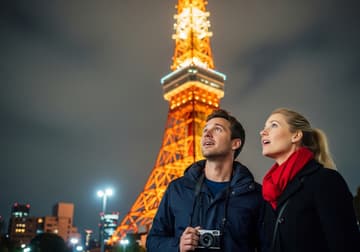 東京鐵塔周邊酒吧暢飲夜遊