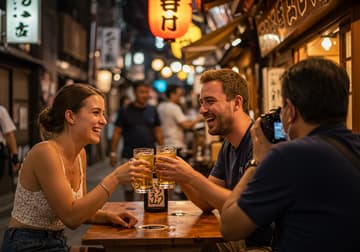 아사쿠사 포토 홉: 도쿄의 밤을 담아보세요!