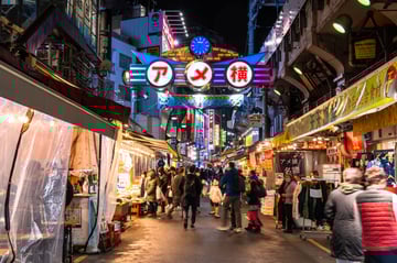 Japan's Nightlife Tour in Ueno
