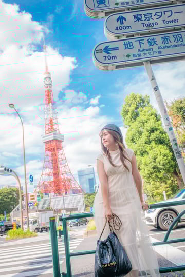 1h Private Photoshoot around Tokyo Tower