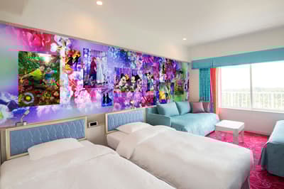 Tokyo Disney Celebration Hotel Unveils Special Rooms Featuring Photographer Mika Ninagawa's Fantasy Springs Works