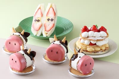에큐트 타치카와, 봄맞이 유제품 축제 “MOO More 乳Style” 개최 — 리코타 팬케이크, 소 모양 무스 케이크 등