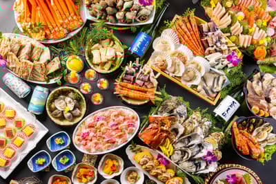 บุฟเฟต์บาร์บีคิวอาหารทะเลพรีเมียมที่ Kyukamura Kesennuma Oshima เริ่ม 1 กุมภาพันธ์
