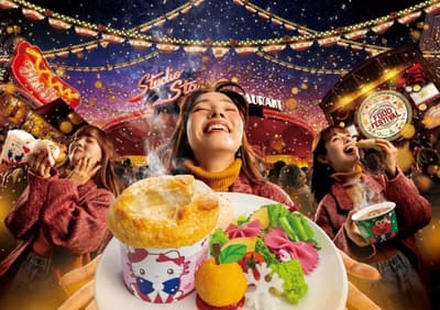 Universal Studios Japan Mengumumkan Festival Makanan Natal 2025-2026