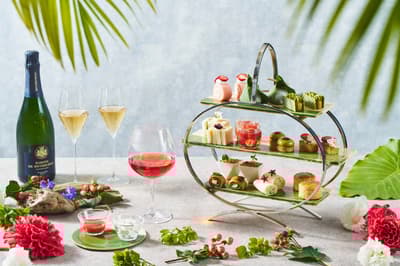 Oriental Hotel Okinawa Resort & Spa Launches "Usugeshoku" Afternoon Tea for Spring to Early Summer