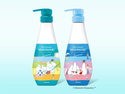 Dear Beauté HIMAWARI Merilis Dua Set Perawatan Rambut Kolaborasi Moomin Edisi Terbatas untuk Awal Musim Panas