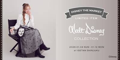 Areeam Debuts at Disney THE MARKET 2026 in Isetan Shinjuku with Exclusive Walt Disney Face Art Collection