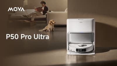 MOVA P50 Pro Ultra Robot Vacuum Cleaner Launches February 9 - Creating the 25th Hour of Your Day