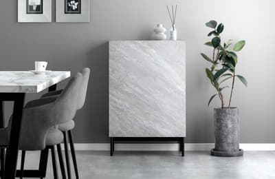 From Hiding to Showcasing: Introducing the Furniture-Style "Showpiece Trash Bin" - Up to 90L, 4-Compartment Cabinet-Style Dustbin
