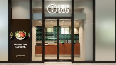 CRISP SALAD WORKS Opens New "Mitamachi Terrace" Location on April 16