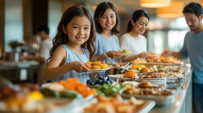 Okinawa Harbor View Hotel Offers "Kids Free" Buffet During Golden Week – One Child Dines Free with Arrival by 6 PM