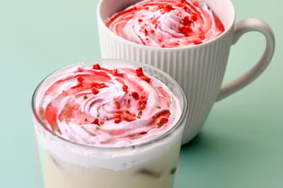 Té con leche de fresa inspirado en la primavera ya disponible en Foresty Coffee y Foresty Cafe a partir del 26 de febrero