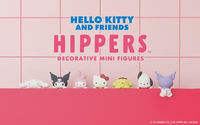 Popular Sanrio Characters Become Trendy HIPPERS Decoration Figures, On Sale from January 23rd (Friday)