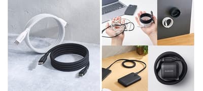 Elecom Launches Magnetic USB Type-C Cables That Roll Up and Store Neatly with Patent Technology
