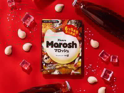 Kanro Launches Renewed "Marosh Fresh Cola Flavor" Gummy with Refreshing Lemon Twist