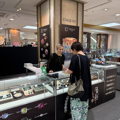 La joyería *pop-up* de PARCELLE JEWELRY regresa a Miyazaki Yamakataya por primera vez en 2026