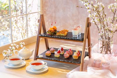 DoubleTree by Hilton Tokyo Ariake นำเสนอชุดน้ำชายามบ่าย Cherry Blossom x Strawberry ครั้งแรกสำหรับฤดูใบไม้ผลิ