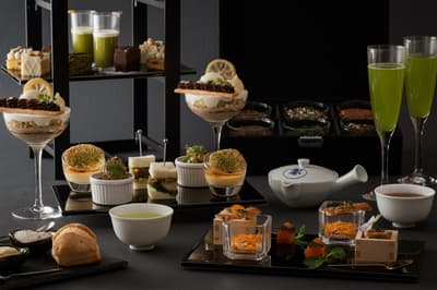 大阪御堂筋皇家花園酒店以鮮綠嫩葉為靈感的初夏下午茶