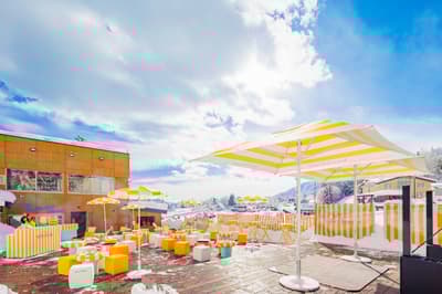 凯歌香槟阳光俱乐部限时露台将于白马Après开放至2026年3月