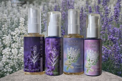 El "Misato Sekka" de Lavanda Blanca de la Ciudad de Misato en Akita Impulsa un Nuevo Set de Cuidado de la Piel Sin Aditivos