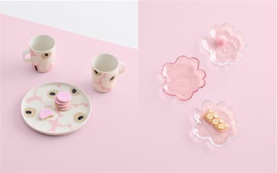 Marimekko Launches Sakura Fair with Pink Unikko Home Collection and Japan-Exclusive Knit Bags from March 19