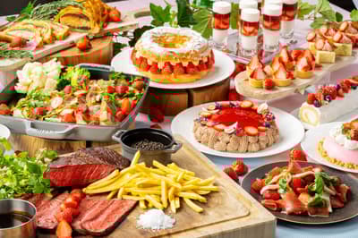 코트야드 바이 메리어트 후쿠이에서 즐기는 봄 딸기 런치 뷔페