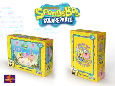 Fun for Kids and Adults! New SpongeBob SquarePants Jigsaw Puzzles Launch