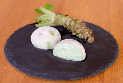 安曇野推出山葵生大福，新和菓子的合作