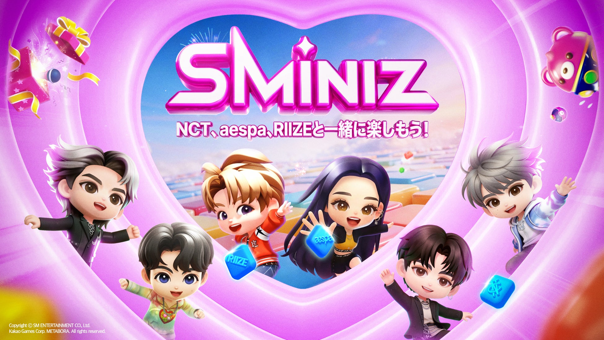 SMiniz เกมพัซเซิลสบาย ๆ ที่ใช้ IP ของ SM Entertainment เปิดตัว 25 กุมภาพันธ์