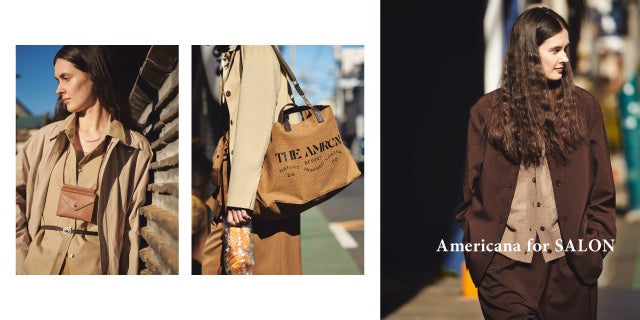 AMERICANA × SALON adam et ropé เปิดตัวคอลเลกชั่นแคปซูล 26SS