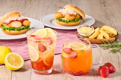 Las fresas Amaou de Fukuoka protagonizan la nueva limonada artesanal de invierno en Freshness Burger