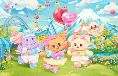 Butterbear × Fuji-Q Highland จัดงานอีเวนต์ร่วมกัน ตั้งแต่วันที่ 10 มกราคม – 10 กรกฎาคม 2026